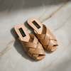 Lace Up Serena | Women's Cross Strap Flats | Casual & Semi-Formal